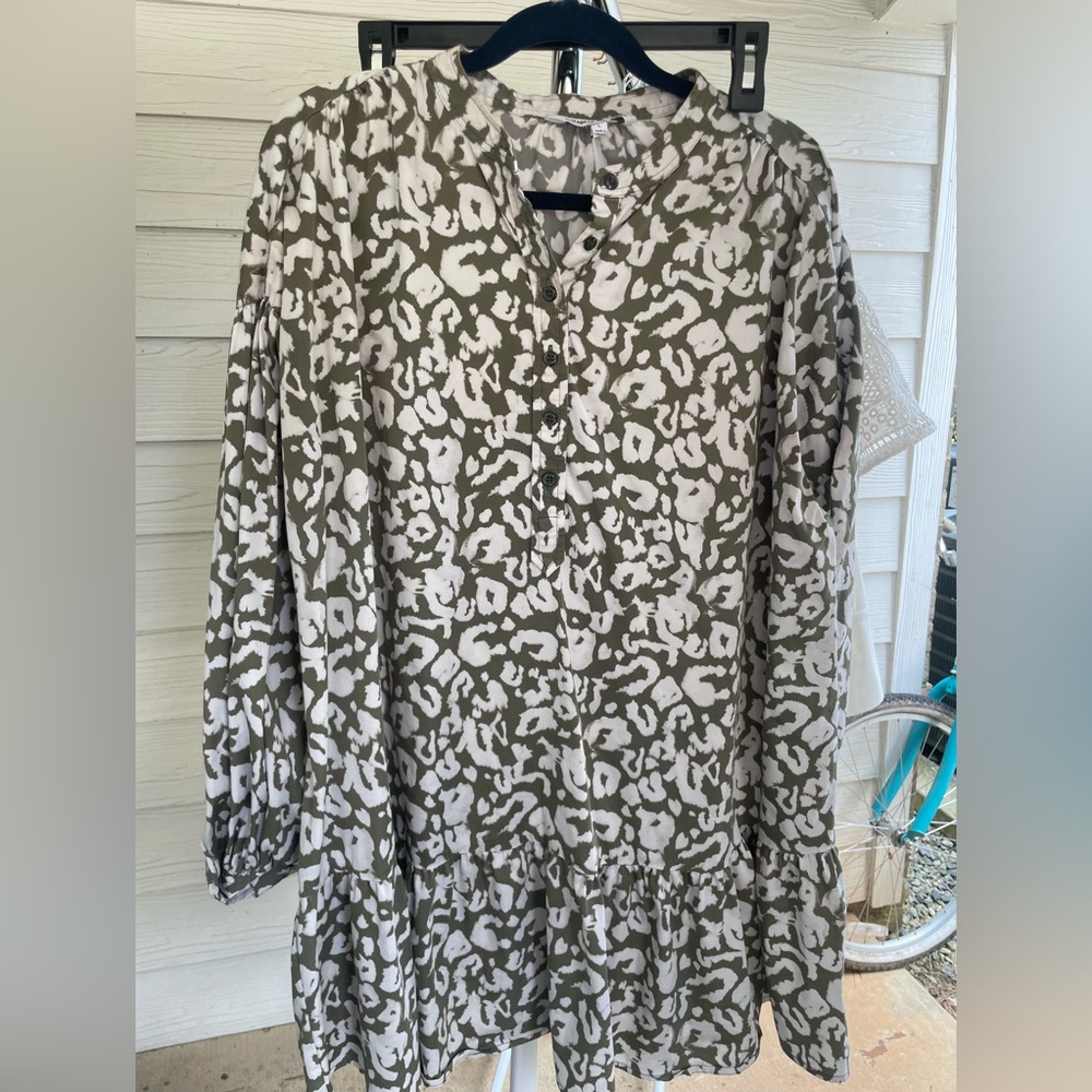Unique Mini Shift Dress